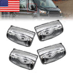 4Pcs Ford Transit 250 350HD 2015-21 Side Mirror Turn Signal Lights Left+Right