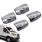 4Pcs Ford Transit 250 350HD 2015-21 Side Mirror Turn Signal Lights Left+Right