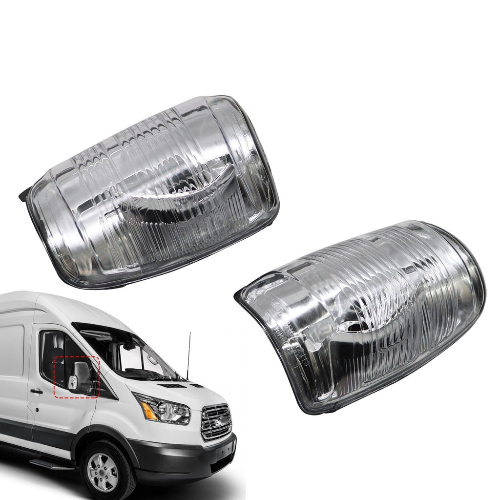 4Pcs Ford Transit 250 350HD 2015-21 Side Mirror Turn Signal Lights Left+Right