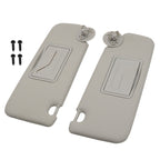 2Pcs Sun Visor with Mirror for Chevy Sonic 2012-2020 Replacement Parts