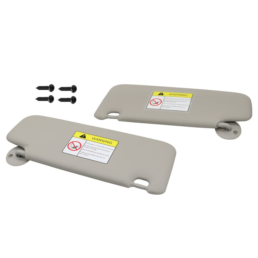 2Pcs Sun Visor with Mirror for Chevy Sonic 2012-2020 Replacement Parts