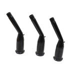 3-Pack Gas Can Spout Replacement Kit with Nozzles, Screw Collar & Vent Caps