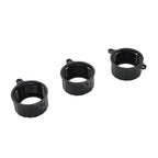 3-Pack Gas Can Spout Replacement Kit with Nozzles, Screw Collar & Vent Caps
