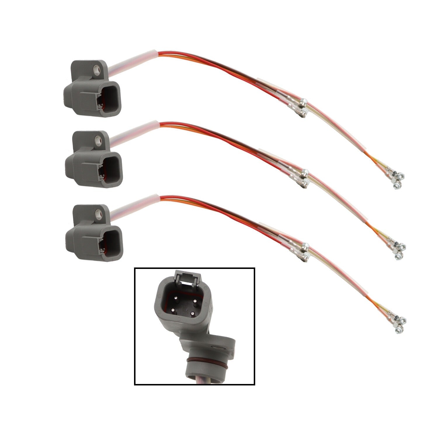 3PCS Fuel Injector Wiring Harness 3966805 for 03-05 5.9L Dodge Cummins Diesel