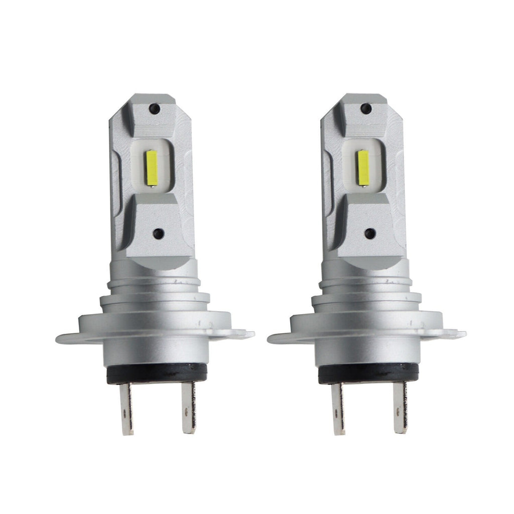 2x H7 LED Headlight Bulbs 6500K White 100W 40000LM High Low Beam Kit