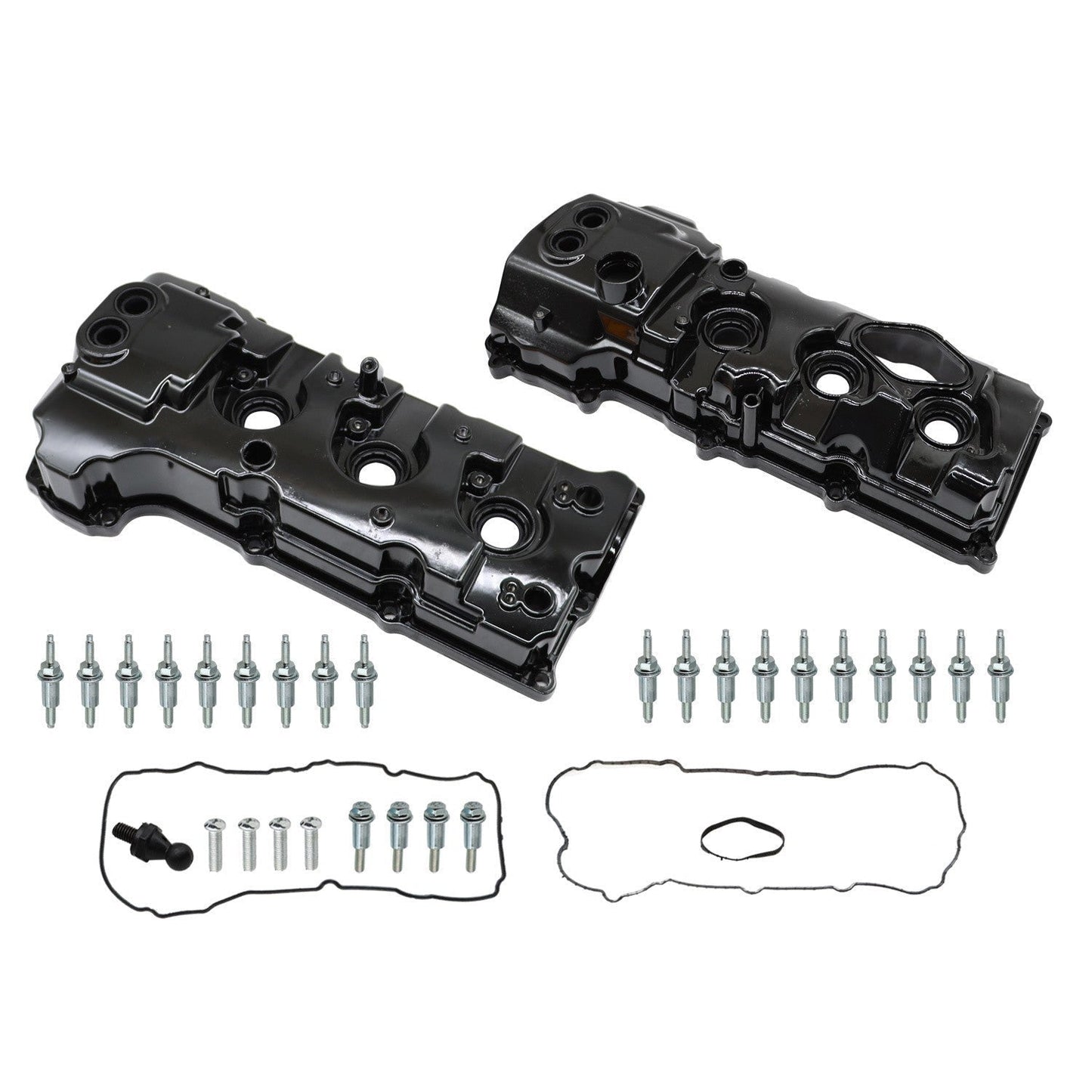 2x Aluminum Valve Covers Set for 13-16 Ford F-150 & 15-17 Expedition 3.5L Turbo