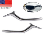 2Pcs Front Bumper Grille Chrome Trim Left & Right for Mazda CX-5 2017-2021