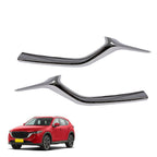 2Pcs Front Bumper Grille Chrome Trim Left & Right for Mazda CX-5 2017-2021