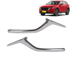 2Pcs Front Bumper Grille Chrome Trim Left & Right for Mazda CX-5 2017-2021