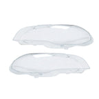 2x Front Headlight Covers Left Right BMW X5 E70 2008-2013 Clear Lamps