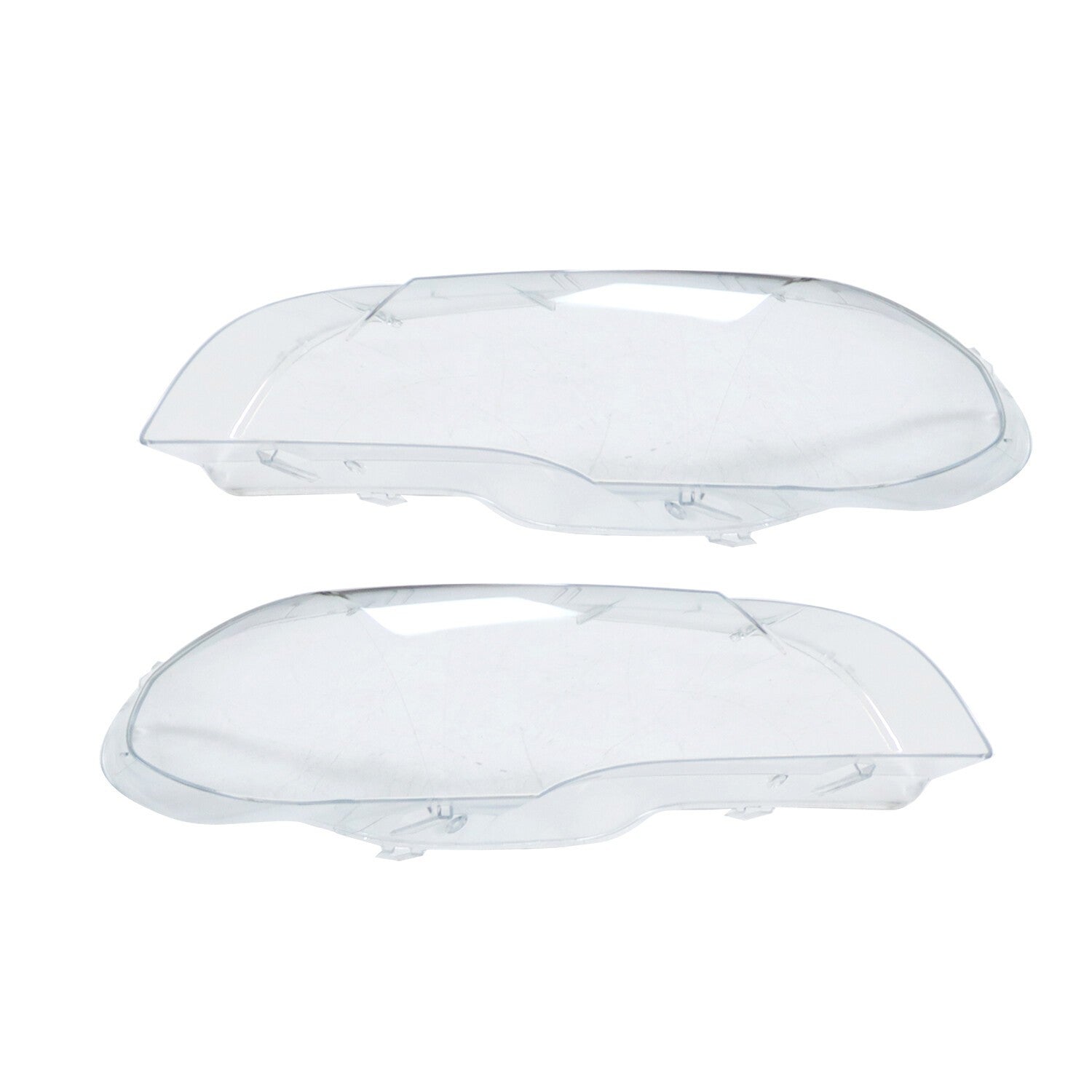 2x Front Headlight Covers Left Right BMW X5 E70 2008-2013 Clear Lamps