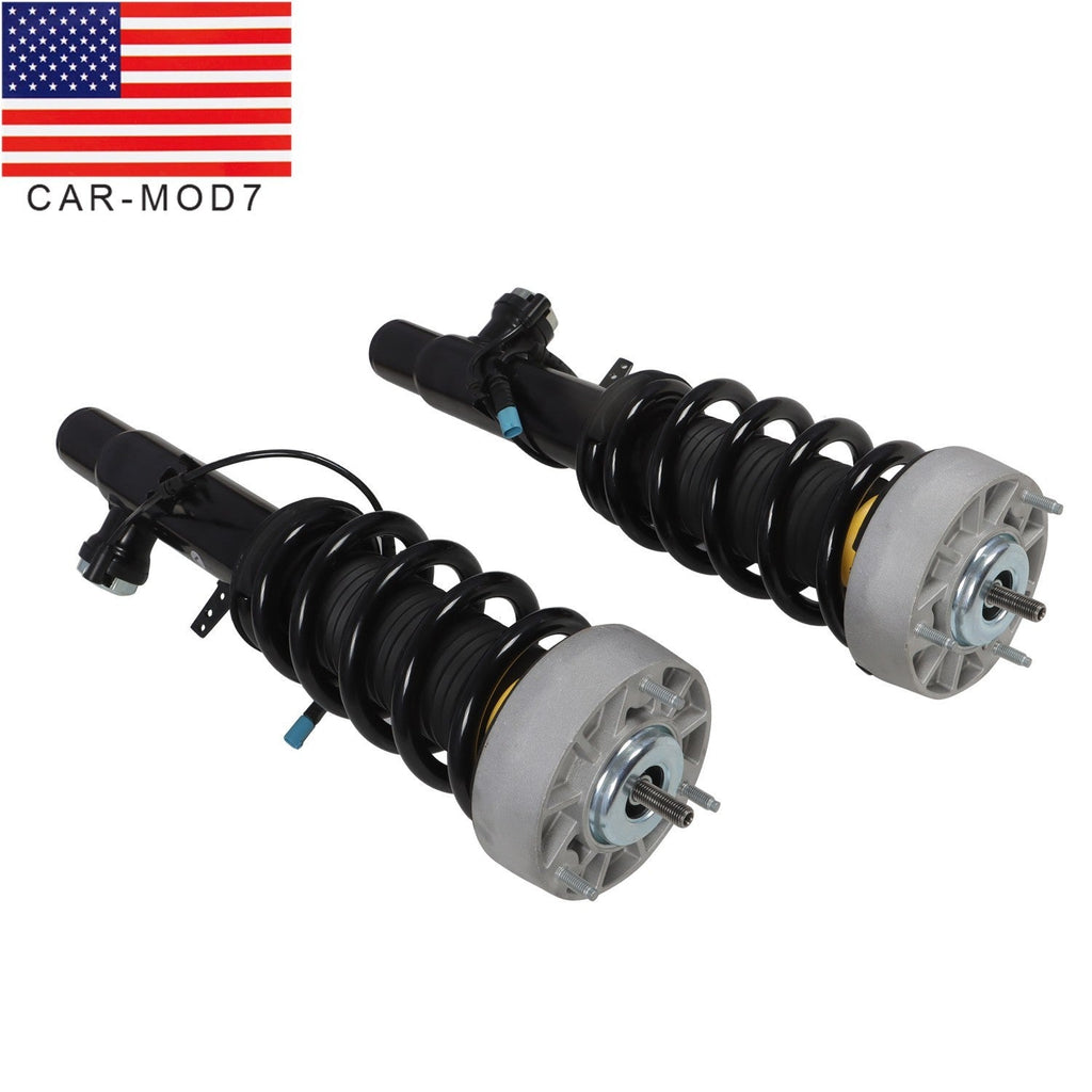 2x Front Shock Absorber Struts w/ VDC for BMW X5 F15 F85 X6 F16 F86 xDrive