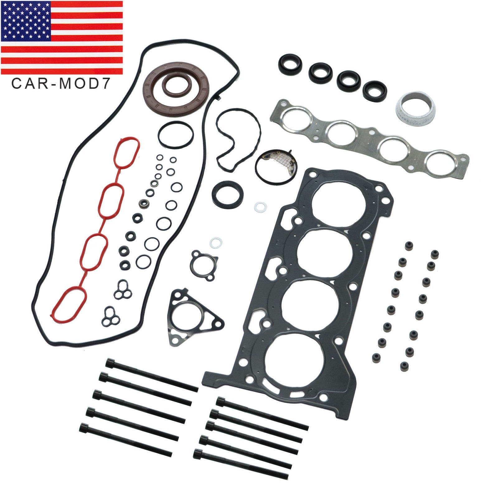 2ZRFXE Head Gasket & Bolts Set for 2010-2015 Toyota Prius V Lexus CT200h 1.8L