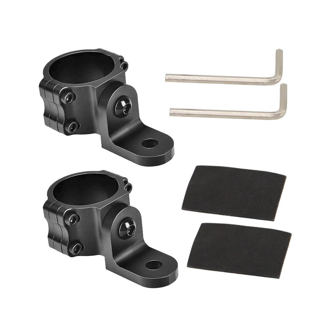 2X RZR 4WD LED Whip Light Bar Mount Brackets for 1.75"-2" Rollbar UTV ATV