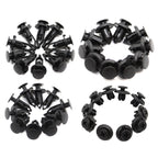 40X Car Body Rivet Push Pin Bumper Fender Retainer Trim Moulding Clips Kit