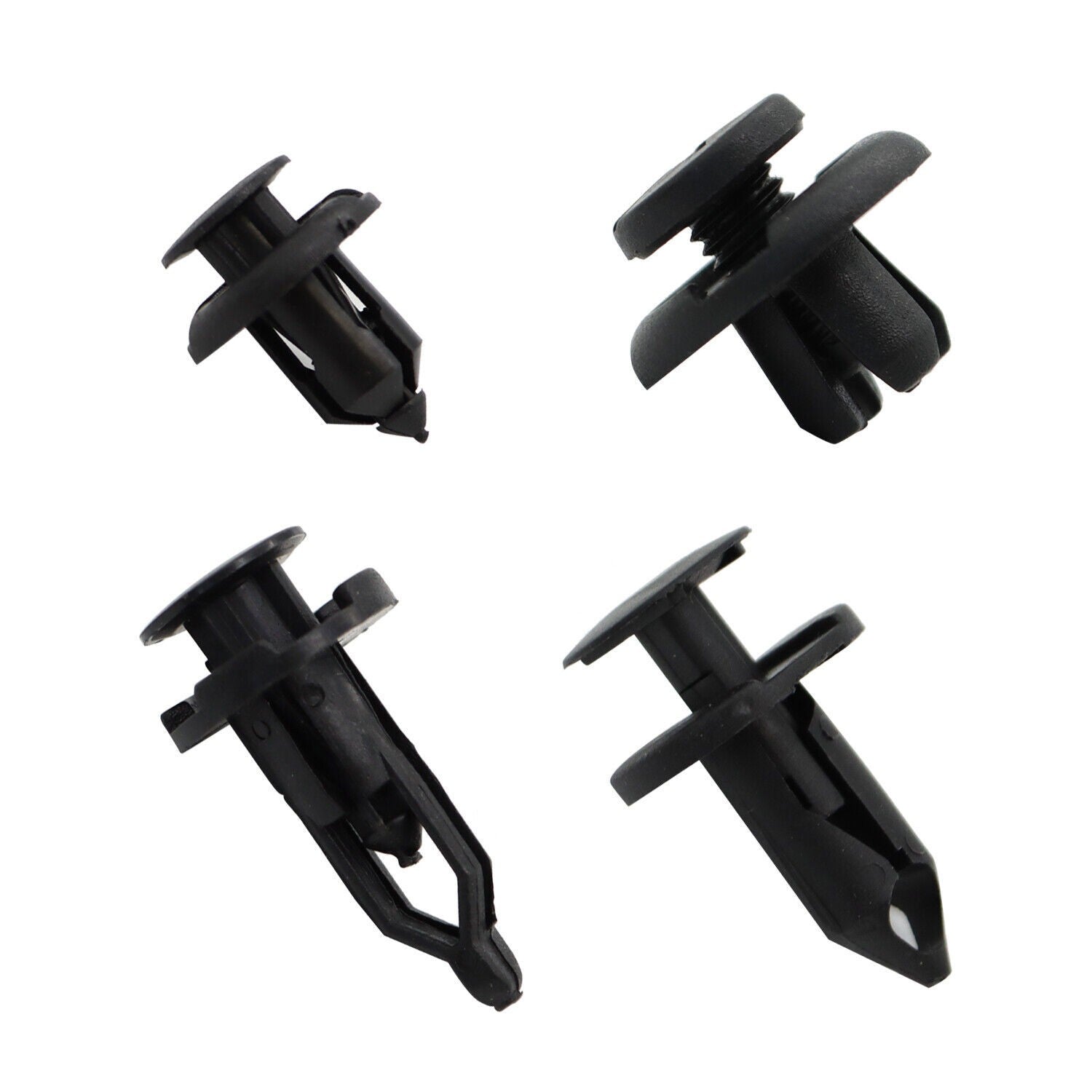 40X Car Body Rivet Push Pin Bumper Fender Retainer Trim Moulding Clips Kit