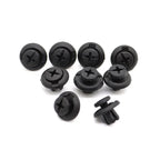 40X Car Body Rivet Push Pin Bumper Fender Retainer Trim Moulding Clips Kit