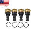 4 Pack Ball Joint Polaris 7061220 RZR XP 900 570 Ranger 800 Upper Lower USA