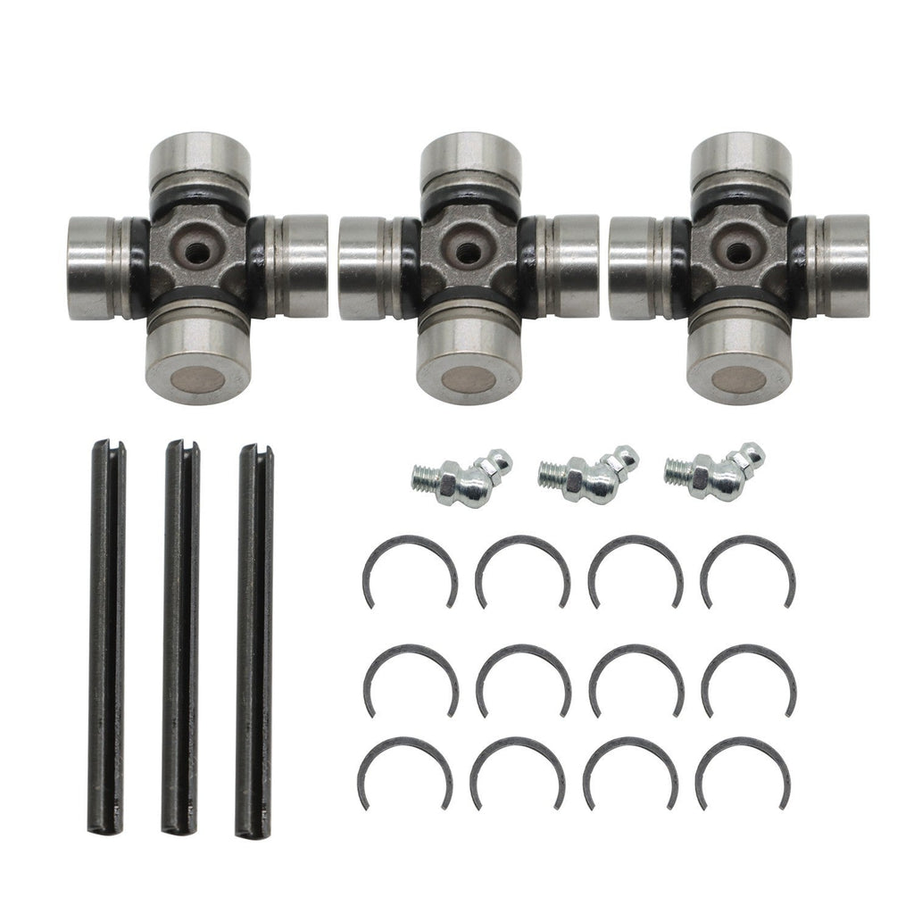 3x Front & Rear Prop Shaft U-Joint for Polaris Ranger Crew 800 900 1000