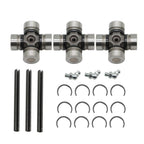 3x Front & Rear Prop Shaft U-Joint for Polaris Ranger Crew 800 900 1000