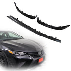 3PCS Front Bumper Lower Grille Trim for Toyota Camry SE XSE 2018-2020