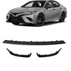 3PCS Front Bumper Lower Grille Trim for Toyota Camry SE XSE 2018-2020