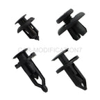 40Pcs Car Body Rivet Push Pin Plastic Fastener Bumper Fender Trim Clips