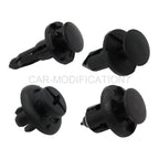 40Pcs Car Body Rivet Push Pin Plastic Fastener Bumper Fender Trim Clips