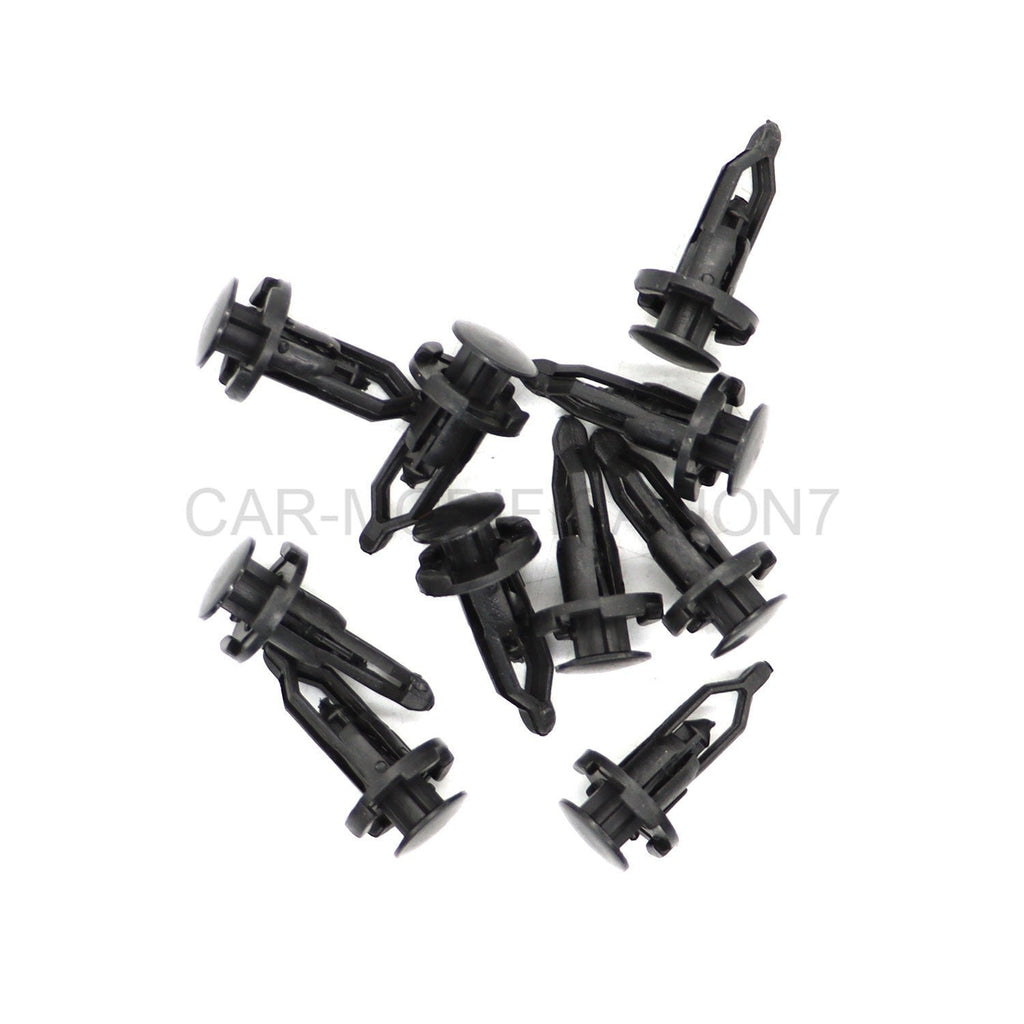 40Pcs Car Body Rivet Push Pin Plastic Fastener Bumper Fender Trim Clips
