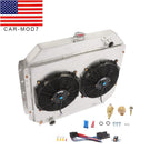 4-Row Radiator & Shroud Fan for 1966-79 Ford Bronco F100 F150 F250 F350 V8