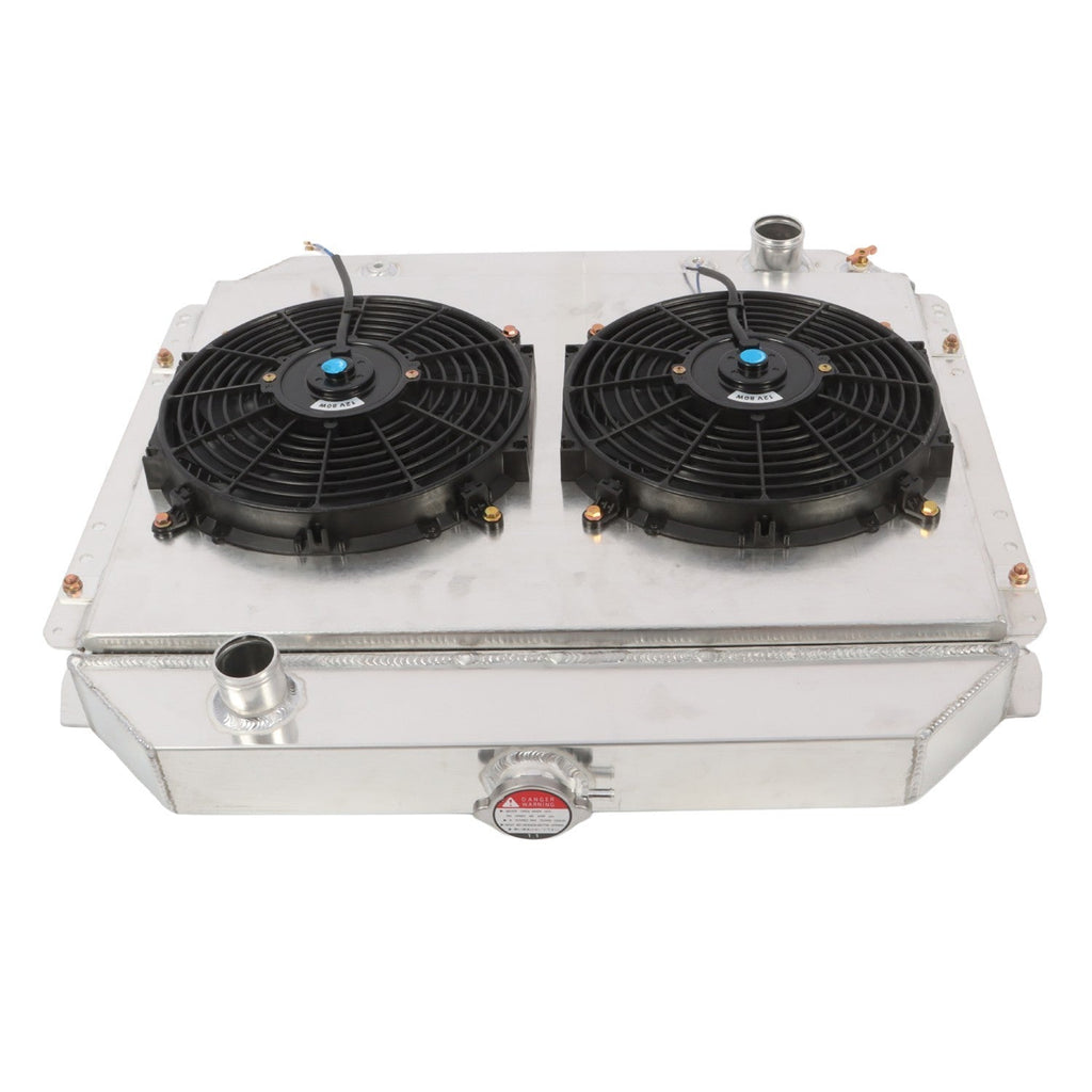 4-Row Radiator & Shroud Fan for 1966-79 Ford Bronco F100 F150 F250 F350 V8