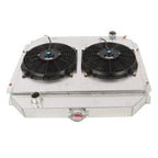 4-Row Radiator & Shroud Fan for 1966-79 Ford Bronco F100 F150 F250 F350 V8