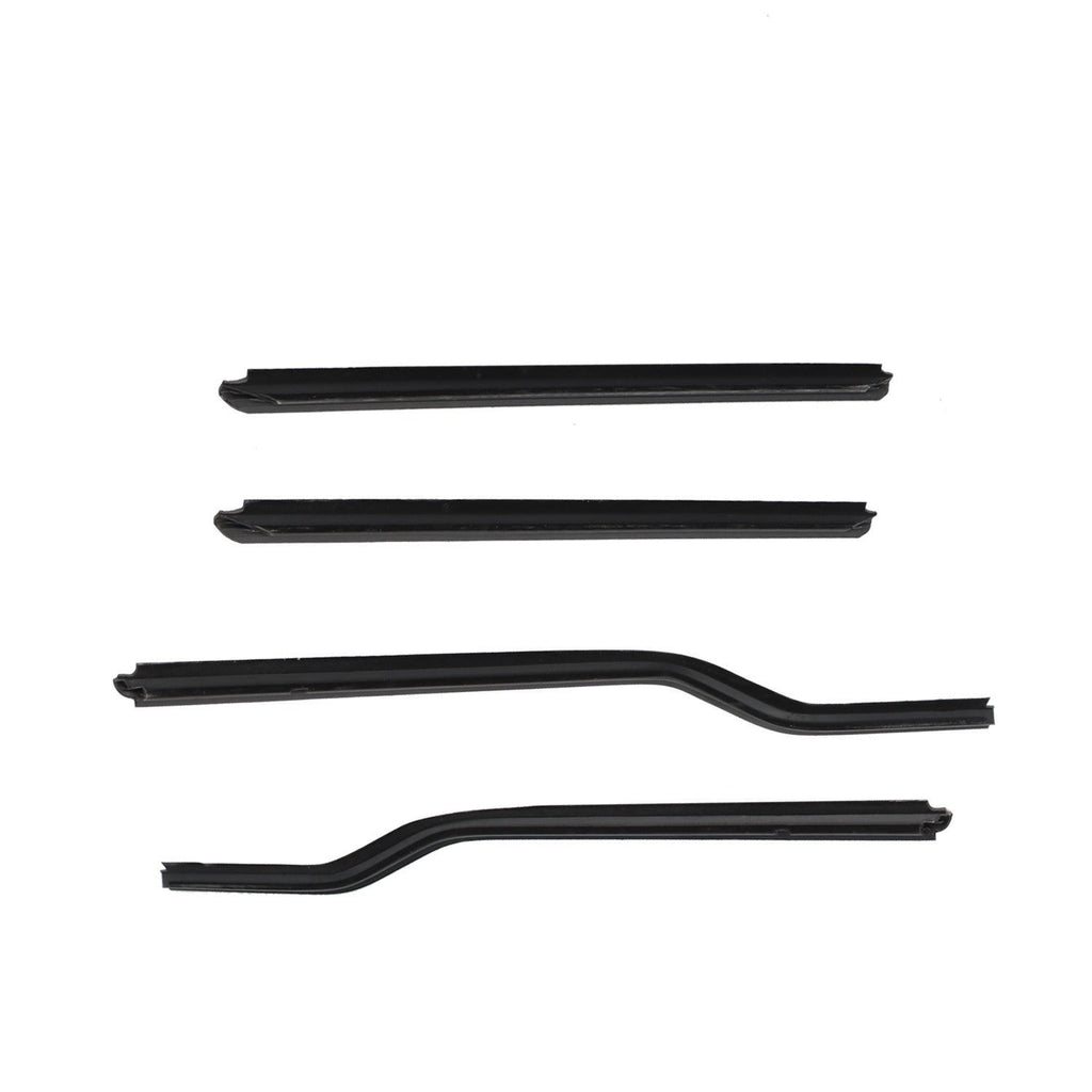 4Pc Car Window Felt Trim Seal for 99-16 Ford F250 F350 F450 F81Z 2625596AA