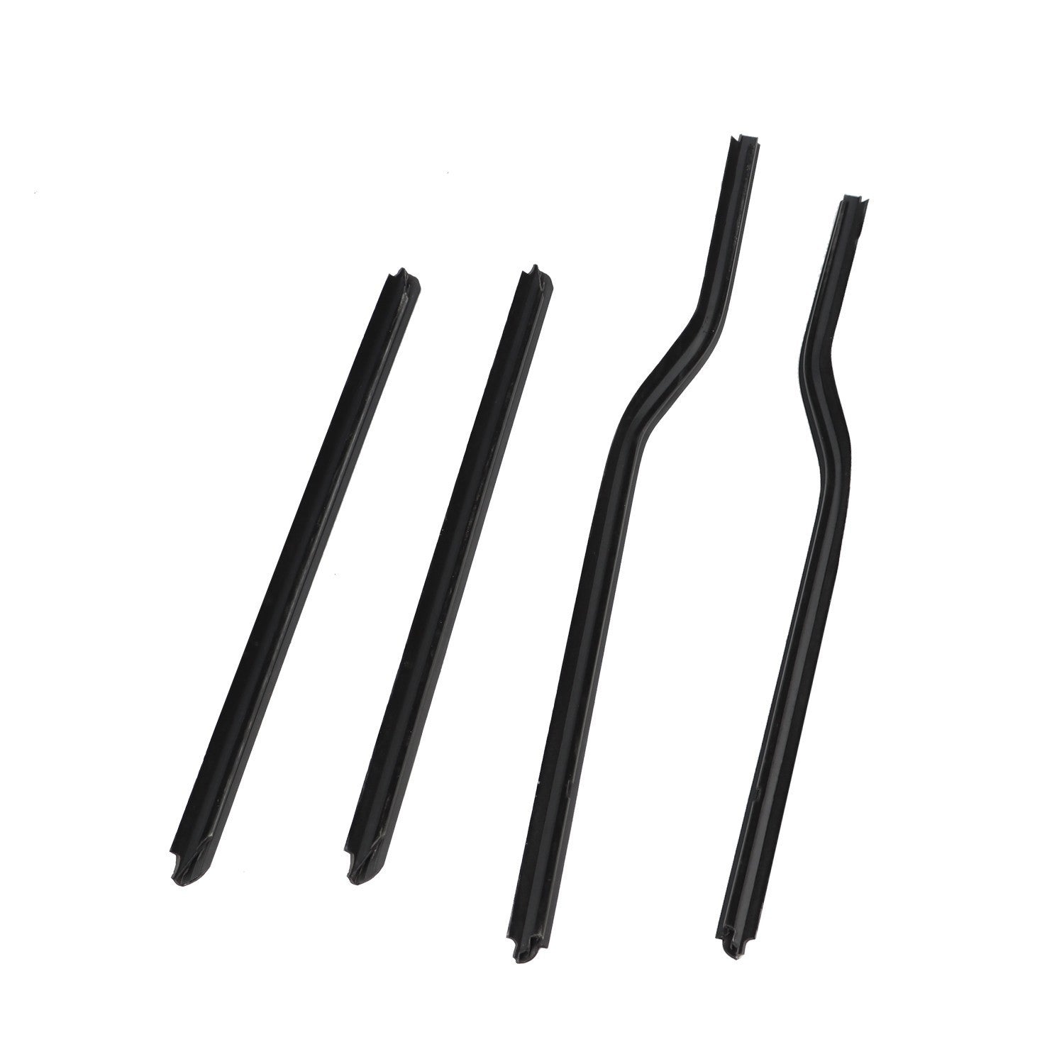 4Pc Car Window Felt Trim Seal for 99-16 Ford F250 F350 F450 F81Z 2625596AA