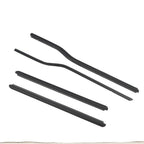 4Pc Car Window Felt Trim Seal for 99-16 Ford F250 F350 F450 F81Z 2625596AA