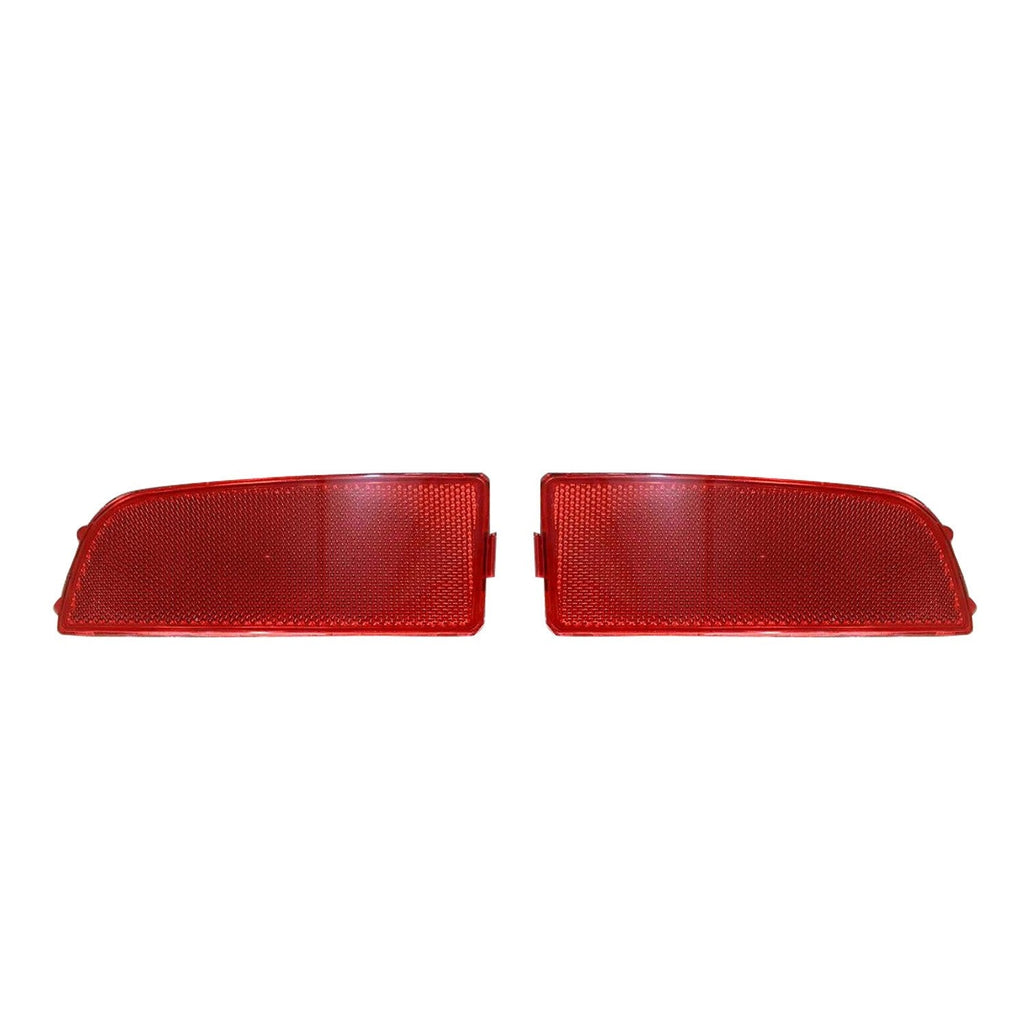 2x Red Rear Bumper Reflector Lights for 2010-18 Mercedes Benz Sprinter 2500