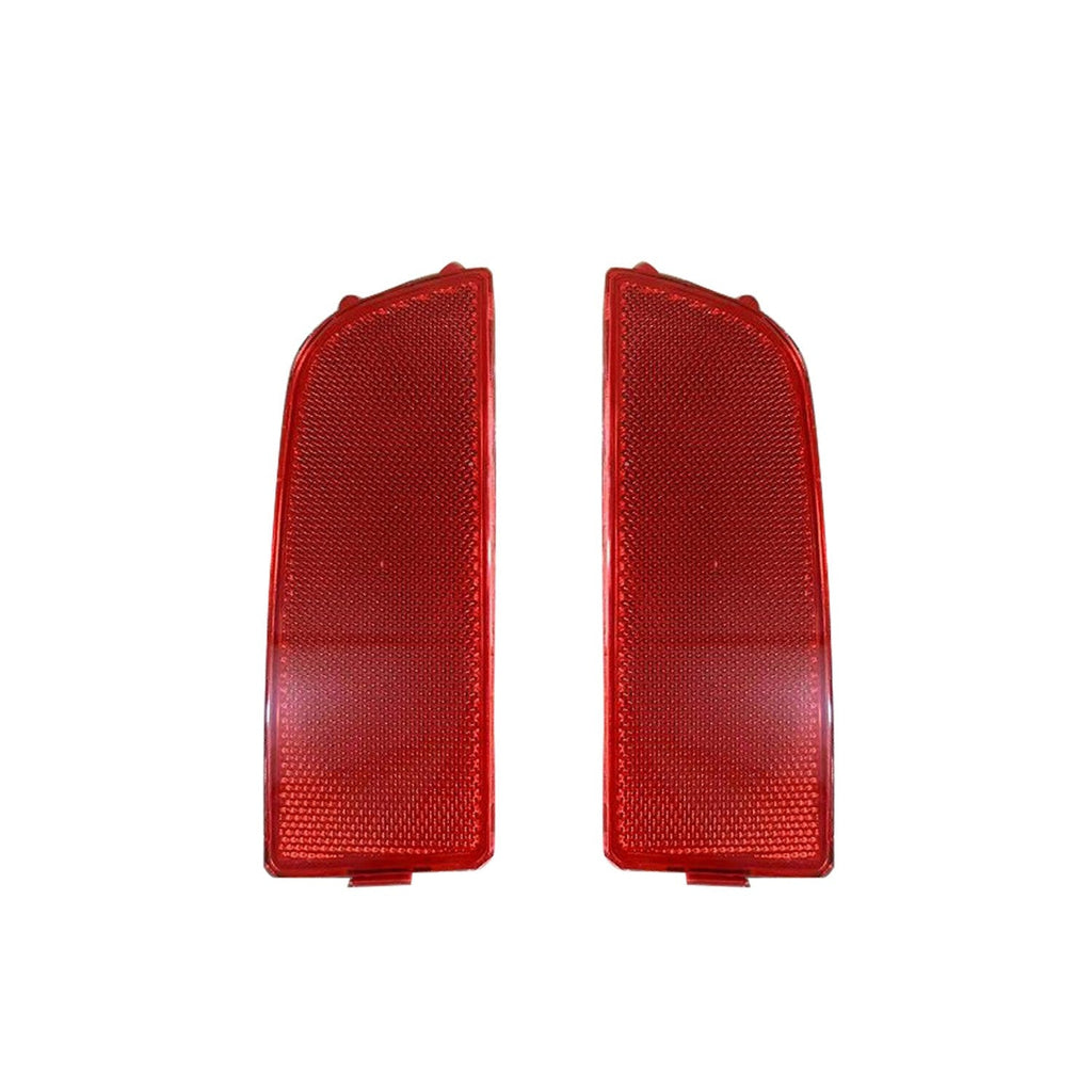 2x Red Rear Bumper Reflector Lights for 2010-18 Mercedes Benz Sprinter 2500