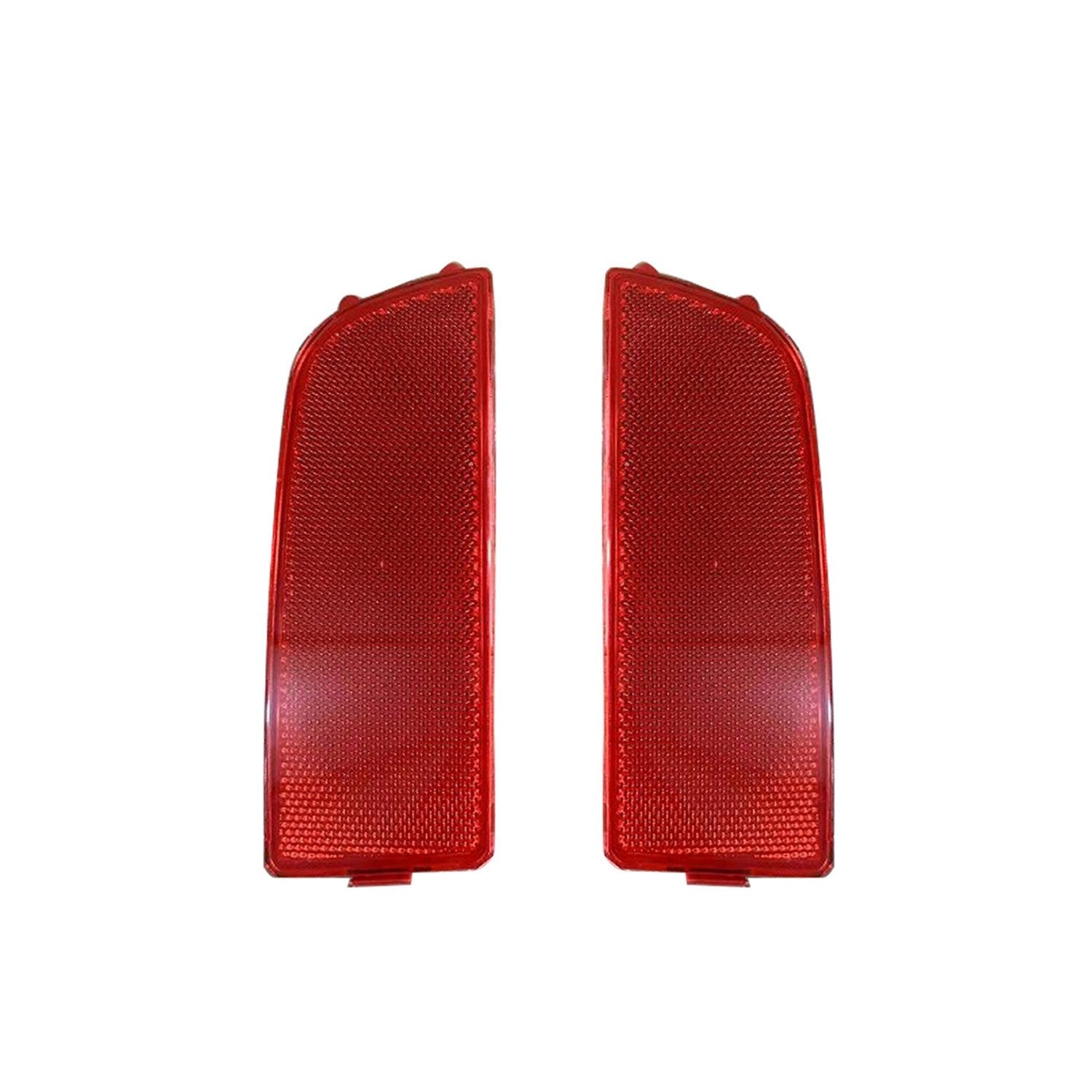 2x Red Rear Bumper Reflector Lights for 2010-18 Mercedes Benz Sprinter 2500