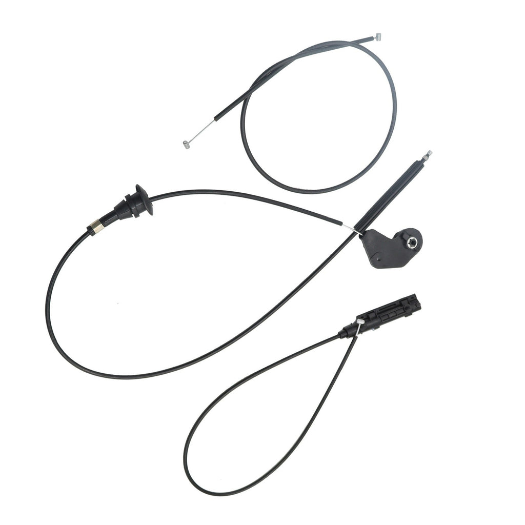 3X Engine Hood Release Cable Kit for BMW X5 E53 2000-2007 51238402615