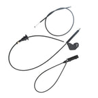 3X Engine Hood Release Cable Kit for BMW X5 E53 2000-2007 51238402615