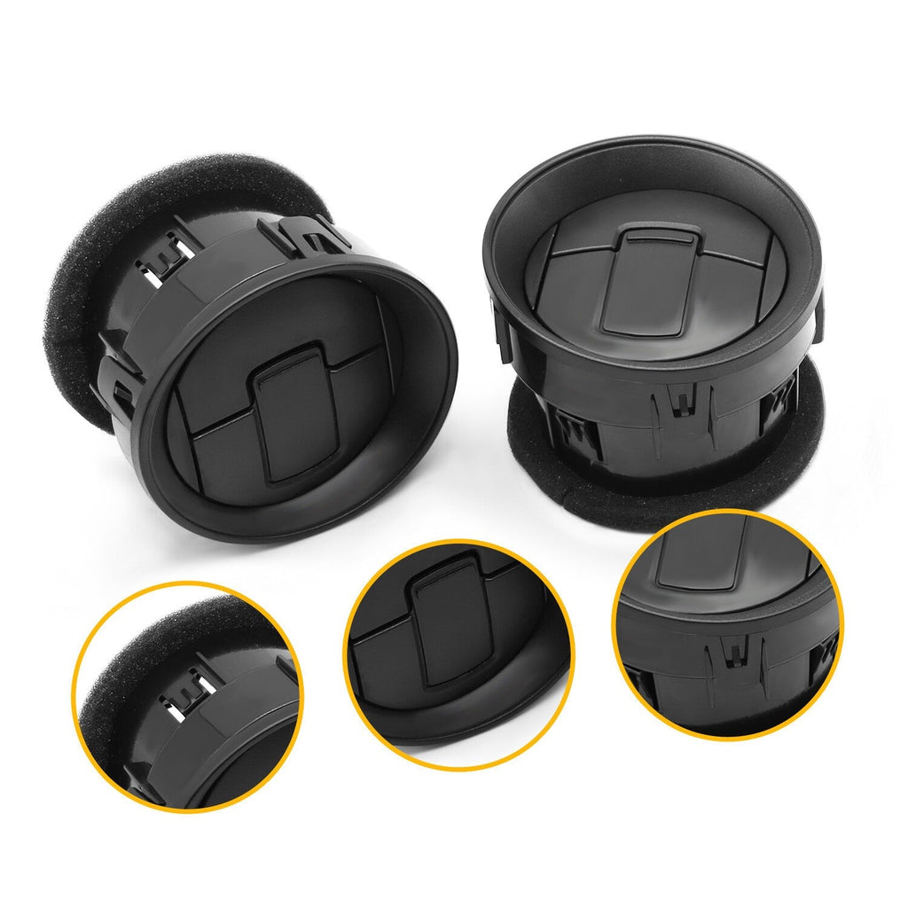 4PCS Dashboard AC Heater Air Vent Louvre for 2009-2014 Ford F150 CL3Z19893EA