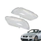 2Pc Headlight Lens Cover for BMW E92/E93 M3 2006-2012 2 Door Auto Parts