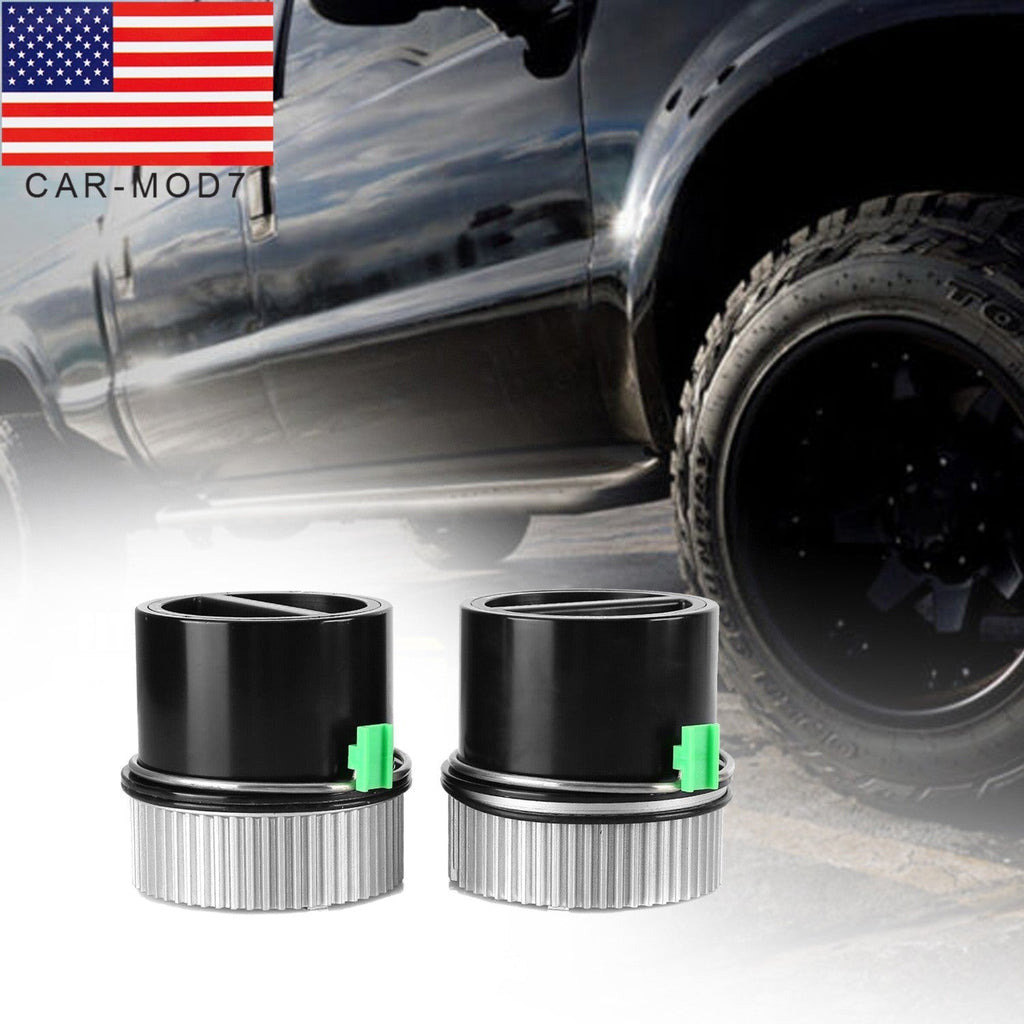 2pcs Front Auto Locking Hub Lock 4x4 for Ford Super Duty 1999-2004 4WD