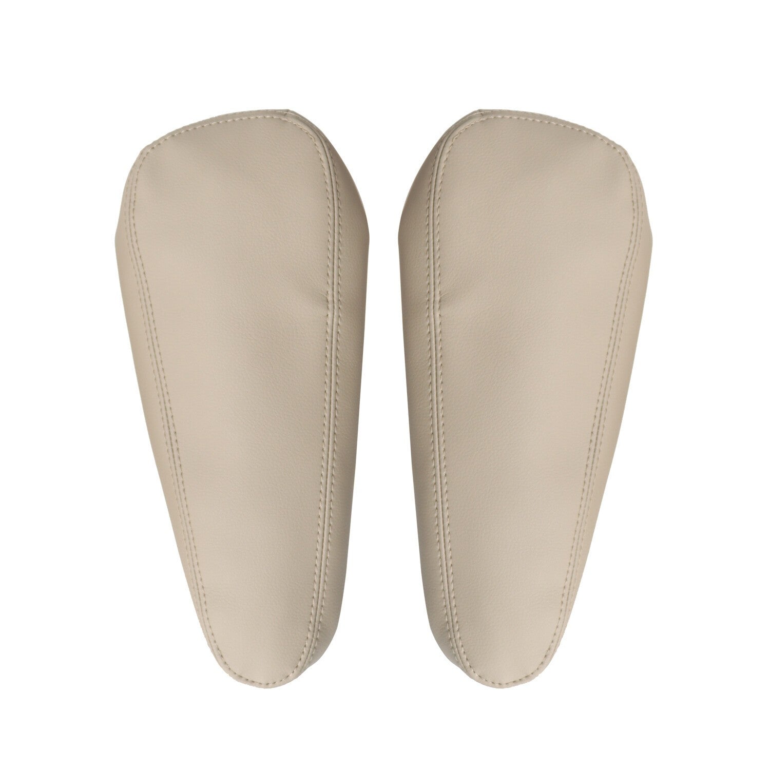 2pcs Beige Leather Armrest Covers for Lexus GX470 2003-2009 Seat Replacement