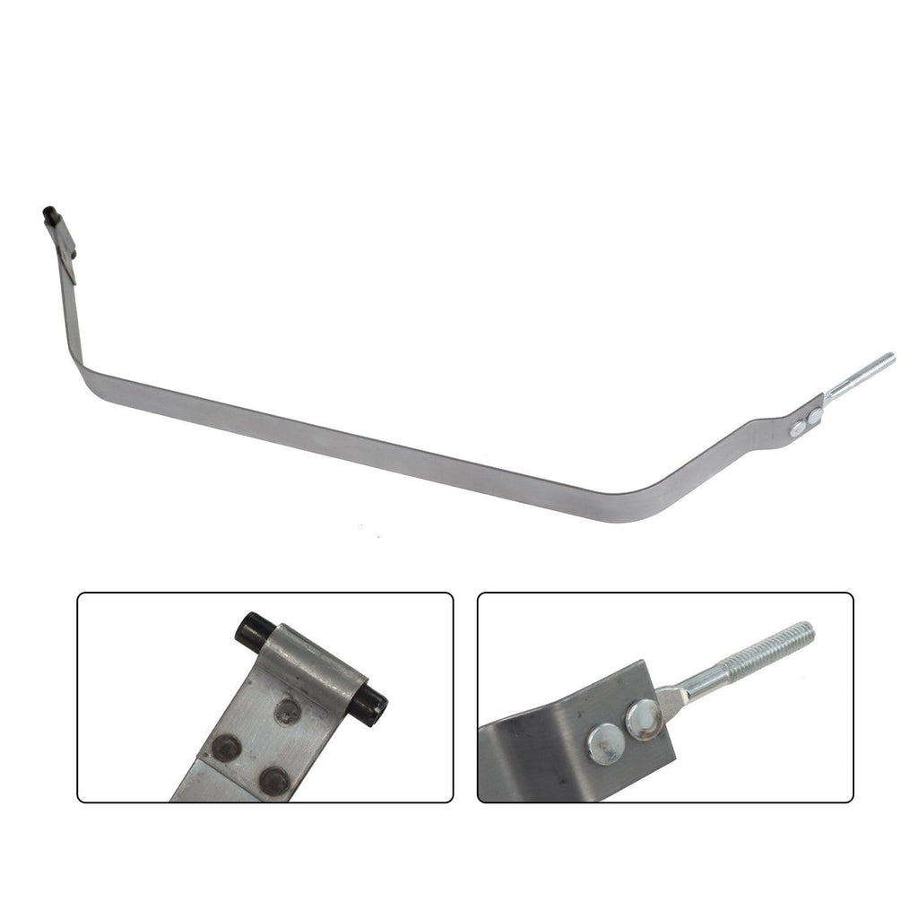 2pcs Fuel Tank Straps for Jeep Wrangler YJ 1987-95 L4 2.5L 4.0L 4.2L