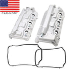 2Pcs Front & Rear Engine Valve Cover for Honda Accord Pilot Odyssey Acura RDX