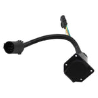 7-Way Trailer Wiring Harness & 4-Way Flat Plug Kit for Chevy Silverado 1500/2500