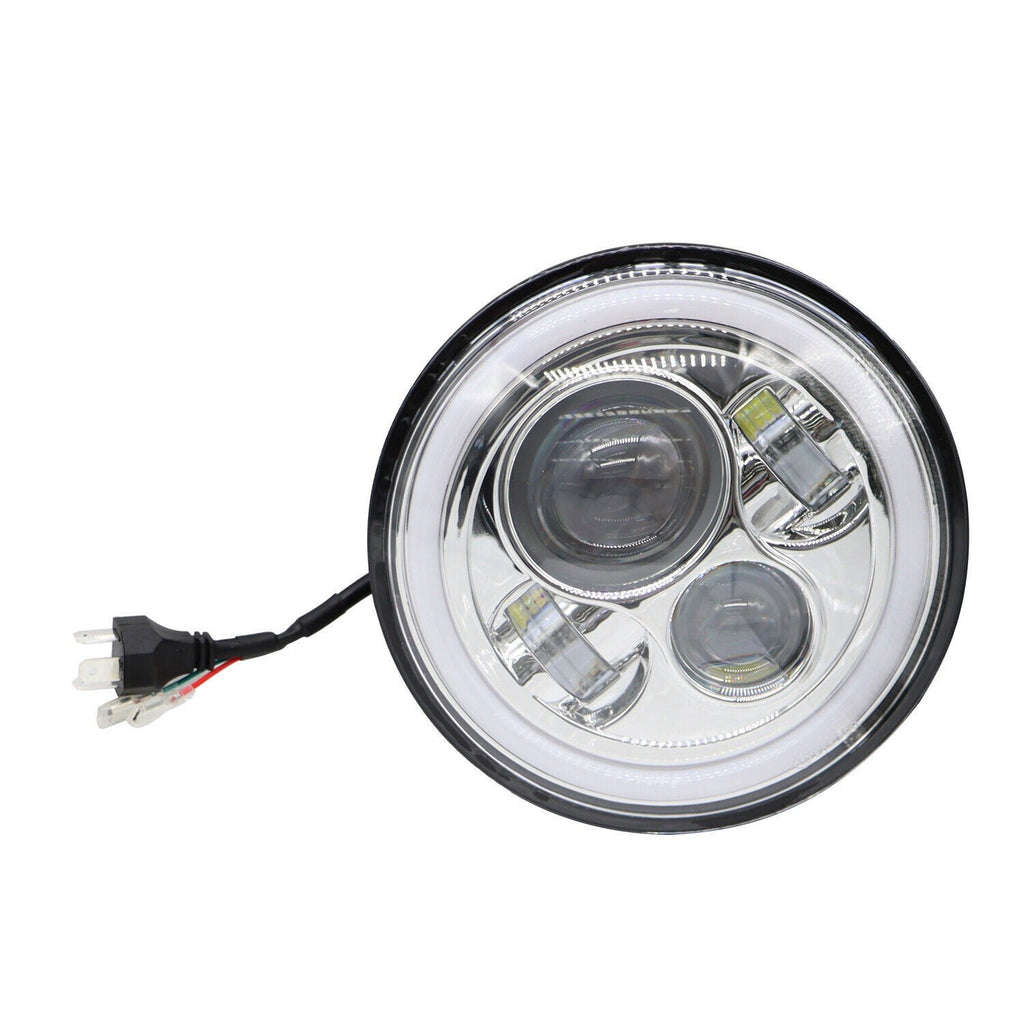 7" LED Headlight Hi/Lo Beam Projector for Harley-Davidson Street Glide FLHX