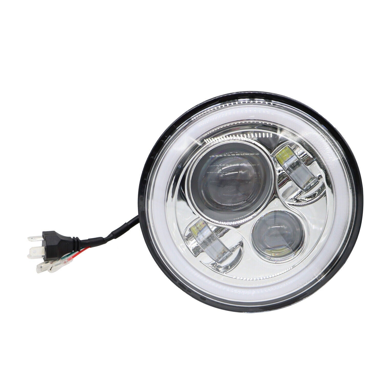 7" LED Headlight Hi/Lo Beam Projector for Harley-Davidson Street Glide FLHX