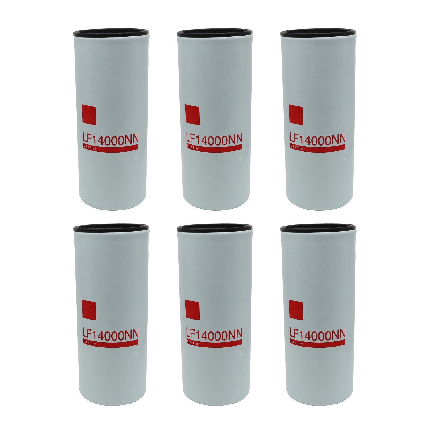 6 Pcs LF14000NN Oil Filter for Cummins ISX ISM QSX QSM QST X15 Replaces 4367100